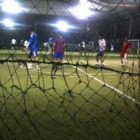 Photo taken at Mega futsal by cutmuthia r. on 11/28/2012