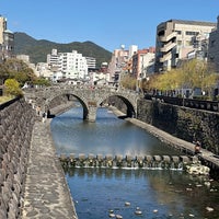 Photo taken at Meganebashi Bridge by Hellobunny on 3/21/2024