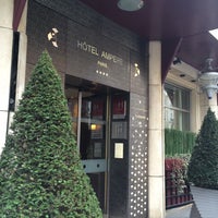 Photo taken at Hotel Ampère by Christos K. on 2/22/2016