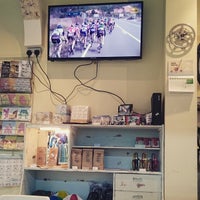 Photo taken at Pedal Back Cafe by Mario M. on 3/14/2015