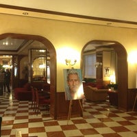Photo taken at Hotel Hermitage by Giadì on 3/1/2013