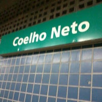 Photo taken at MetrôRio - Estação Coelho Neto by Antonio B. on 9/16/2012