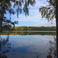 Photo taken at Озеро Боровое by сплин on 10/3/2021