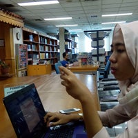 Photo taken at Perpustakaan Umum Daerah Provinsi DKI Jakarta by annesa f. on 5/30/2016