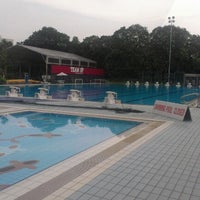 Photo taken at Singapore Poly Sports Complex by Vitaliy C. on 10/17/2012