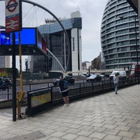 Photo taken at Silicon Roundabout by Chris B. on 5/23/2018