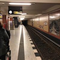 Photo taken at U Südstern by Chris B. on 11/19/2017