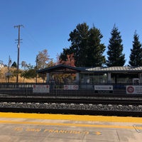 Photo taken at Lawrence Caltrain Station by Chris B. on 9/20/2018