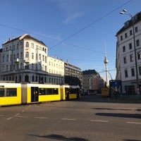 Photo taken at H U Rosenthaler Platz by Chris B. on 3/28/2017