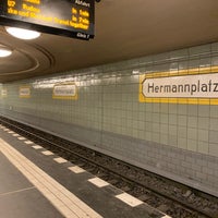 Photo taken at U Hermannplatz by Chris B. on 4/17/2021