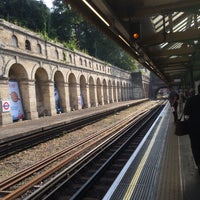 Photo taken at South Kensington London Underground Station by Chris B. on 8/31/2016