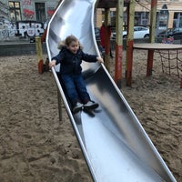 Photo taken at Spielplatz Gipsdreieck by Chris B. on 2/17/2019