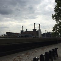 Photo taken at Battersea Power Station by Omar B. on 8/16/2015