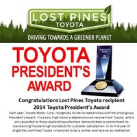 Foto scattata a Lost Pines Toyota da &amp;quot;Where&amp;#39;s Jim?!?&amp;quot; J. il 3/22/2015