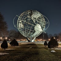 Photo taken at The Unisphere by Jae E. on 2/20/2024