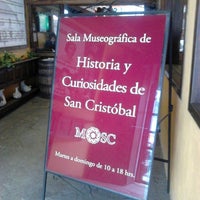 1/29/2014 tarihinde San Cristobal E.ziyaretçi tarafından Museo de Historia y Curiosidades de San Cristóbal'de çekilen fotoğraf
