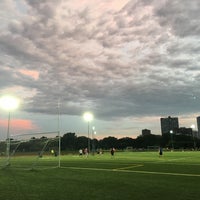 Photo taken at Montrose Turf Soccer Field by Tri S. on 9/20/2016
