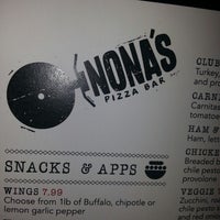 7/26/2013에 Leroy H.님이 Nona&amp;#39;s Pizza N. Mesa에서 찍은 사진