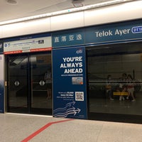 Photo taken at Telok Ayer MRT Station (DT18) by Primrose K. on 7/11/2022