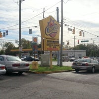 Photo taken at Church&amp;#39;s Chicken by Michael &amp;. on 9/14/2012