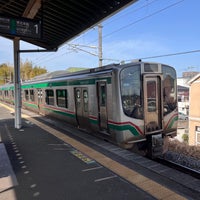 Photo taken at Shiogama Station by ogu2 on 3/30/2022