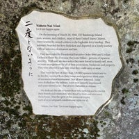 Das Foto wurde bei Bainbridge Island Japanese American Exclusion Memorial von Lan🦖🦕 d. am 4/7/2022 aufgenommen