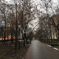 Photo taken at Сквер by Alexey S. on 12/31/2017