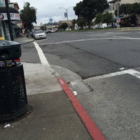 Photo taken at MUNI Bus Stop - Geary &amp;amp; Park Presidio by Michael Y. on 1/14/2016