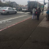Photo taken at MUNI Bus Stop - Geary &amp;amp; Park Presidio by Michael Y. on 1/8/2016