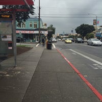 Photo taken at MUNI Bus Stop - Geary &amp;amp; Park Presidio by Michael Y. on 11/9/2015