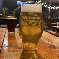 Photo taken at Independence Brewing Co. by Jamie E. on 4/8/2023