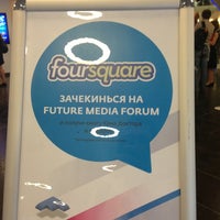 Photo taken at Future Media Forum by Dim🅰 T. on 6/27/2013