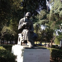 Photo taken at Monument to Gogol by Pavel G. on 9/27/2013