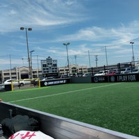 Photo taken at Street Soccer USA at The Yard by Miguel J. on 7/18/2018
