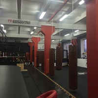 Photo taken at Gladiator MMA Crossfit by Marina E. on 8/19/2016