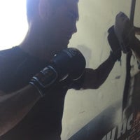 Photo taken at Gladiator MMA Crossfit by Marina E. on 5/30/2016