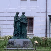Photo taken at Памятник Кириллу и Мефодию by RM on 8/30/2020