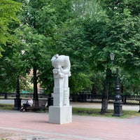 Photo taken at Аллея скульптур by RM on 6/10/2021