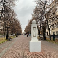 Photo taken at Аллея скульптур by RM on 10/19/2021