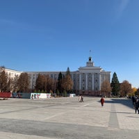 Photo taken at Советская площадь by RM on 10/13/2021