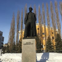 Photo taken at Памятник Феликсу Дзержинскому by RM on 3/22/2017