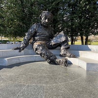 Photo taken at Albert Einstein Memorial by Andrew D. on 3/28/2022