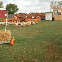 10/10/2012 tarihinde Tara M.ziyaretçi tarafından Fleitz Pumpkin Farm'de çekilen fotoğraf