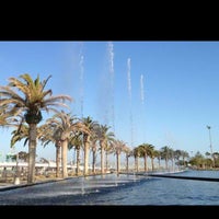 Photo taken at Gateway Plaza Fanfare Fountain by Victor D. on 10/30/2012