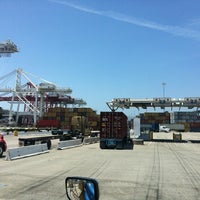 Photo taken at SSA Terminal, Pier 94 &amp;quot;ZIM&amp;quot; by Victor D. on 5/15/2013