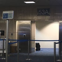 Photo taken at Gate 53A by Kath V. on 2/24/2018