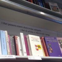 Photo taken at Libreria Feltrinelli Point by Cristina G. on 10/27/2012