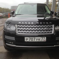 Photo taken at Независимость Land Rover СЕВЕР by Tina on 5/5/2013