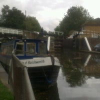 Photo taken at Batchworth Lock (Lock 81) by faith M. on 10/1/2012