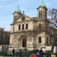 Photo taken at Église Saint-Jacques-Saint-Christophe de la Villette by Benny I. on 3/26/2017